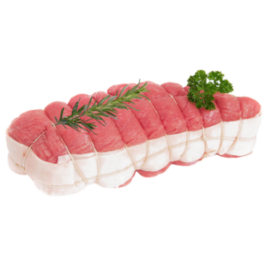 Rôti de veau ficelé et bardé 20,00€/kg