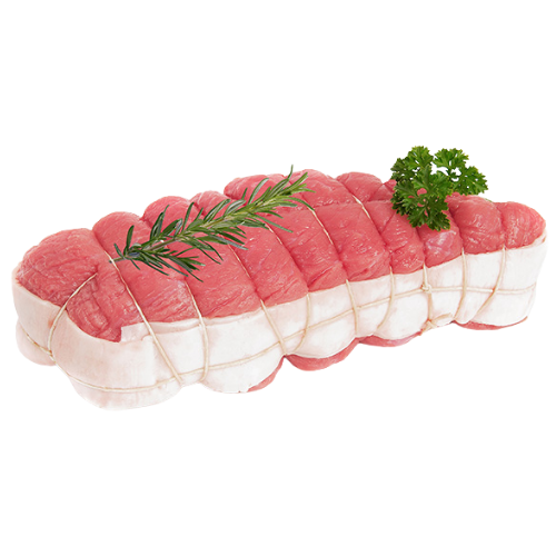 Rôti de veau ficelé et bardé 20,00€/kg