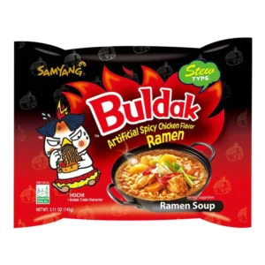 Buldak - Nouilles piquantes au poulet type ragoût 145g