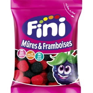 Fini - Mures et framboises 90g