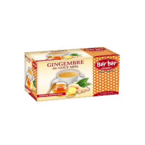 Berber - Thé gingembre au miel infusion x12 sachets