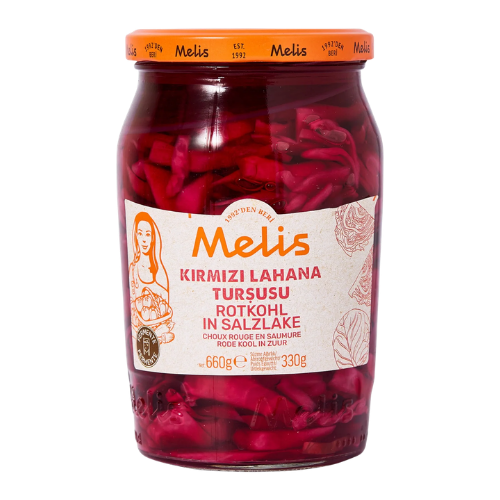 Melis - Choux rouge en saumure 660g
