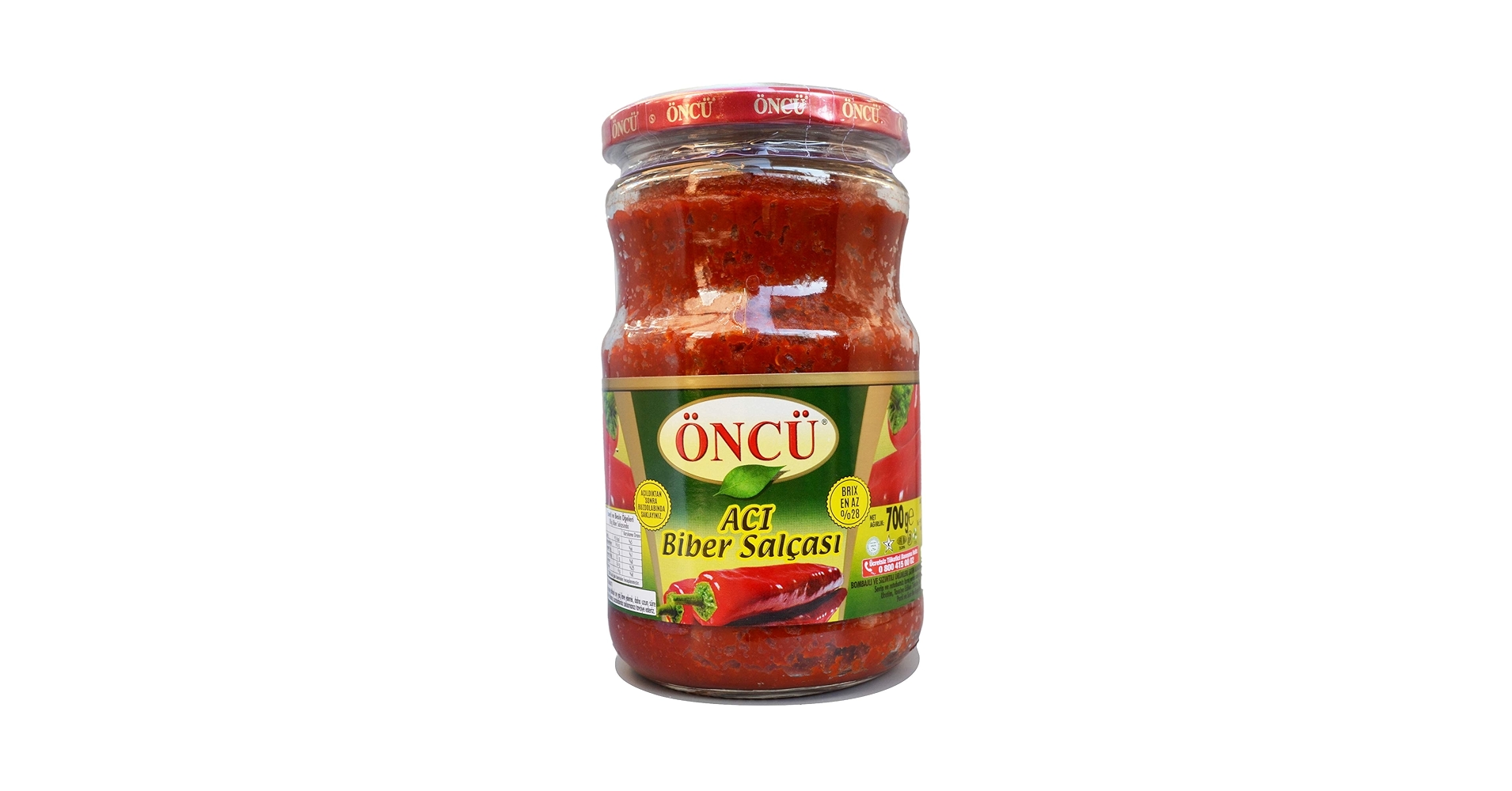 Öncü - Purée de poivrons épicée 700g