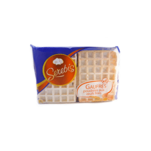 Serebis - Gauffres poudrées aux oeufs x6 260g