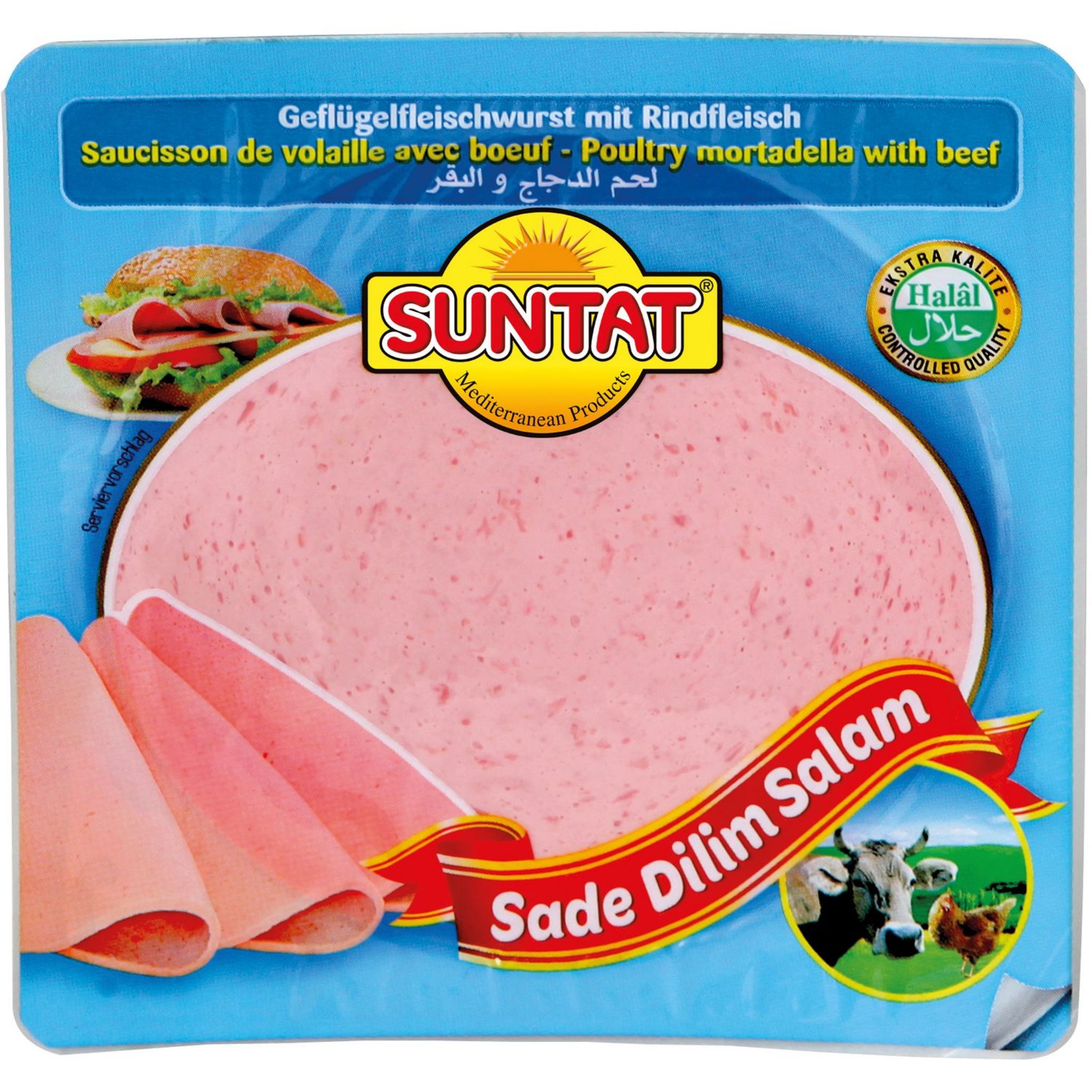 Suntat - Tranches de de volaille au bœuf 200g