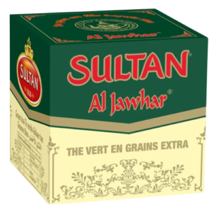 Sultan - Al Jawhar Thé vert en grains extra 200g