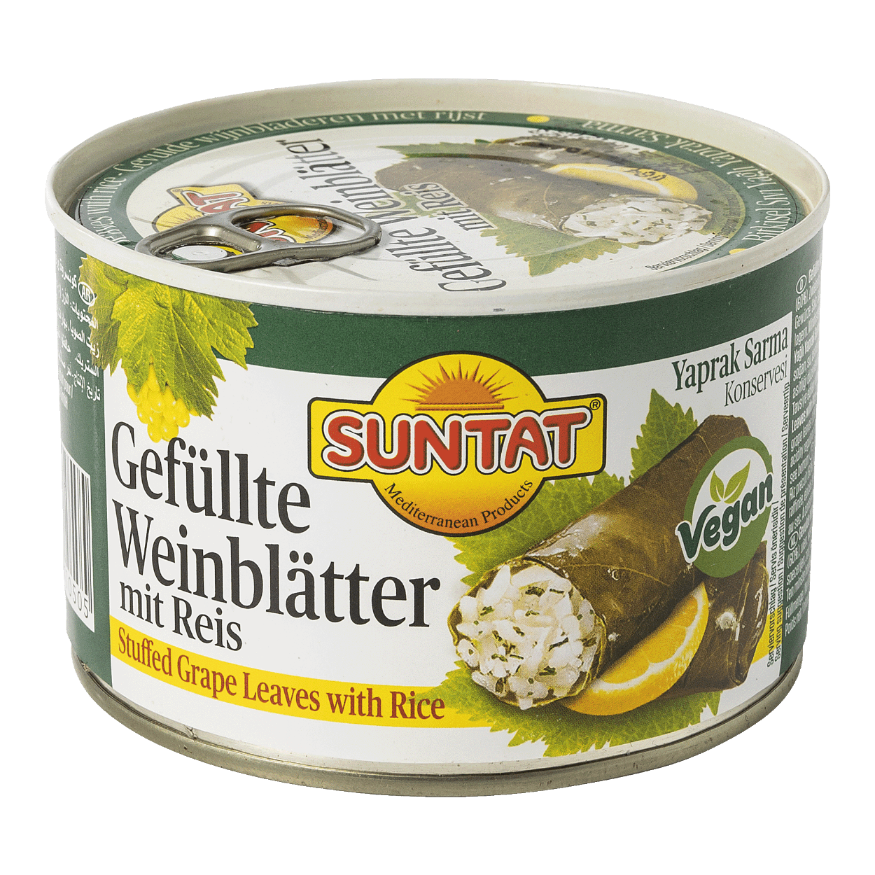 Suntat - Feuilles de vignes farcies au riz 400g