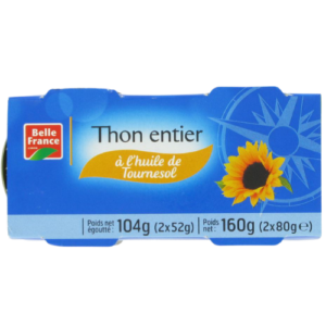 Belle France - Miettes de thon à l'huile de tournesol 2x80g