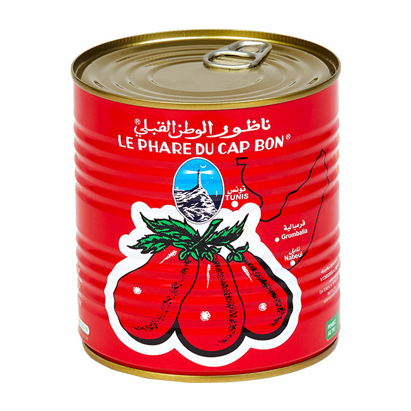 Le Phare Du Cap Bon - Double concentré de tomates 800g