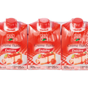 Belle France - Crème fluide entière 3x20cl