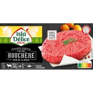 Isla Délice - x6 Steak hâché façon bouchère 600g