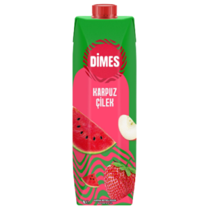 Dimes - Jus de fruits à la pastèque & fraise 1L