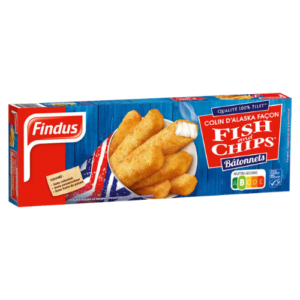 Findus - Colin d'alaska batônnets 364g