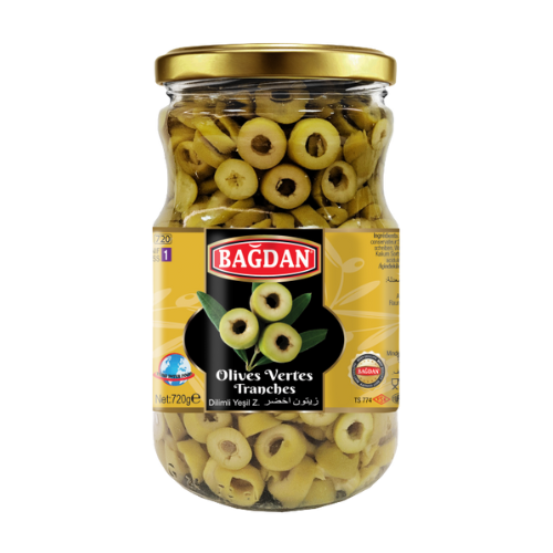 Bağdan - Olives vertes en tranches 350g