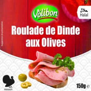 Volibon - Roulade de dinde aux olives en tranches 150g