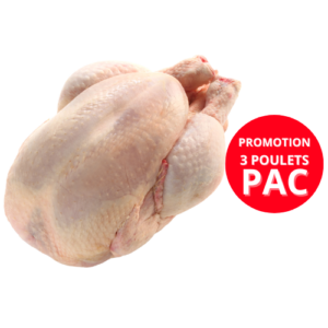 Poulet PAC - x3 pièces