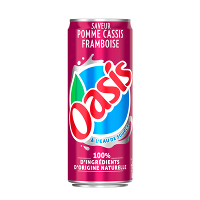 Oasis - Pomme cassis framboise 33cl