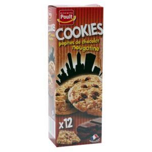 Poult - Cookies aux pépites de chocolats 200g