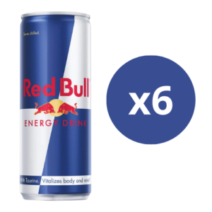 Red Bull - Boisson énergisante 6x25cl