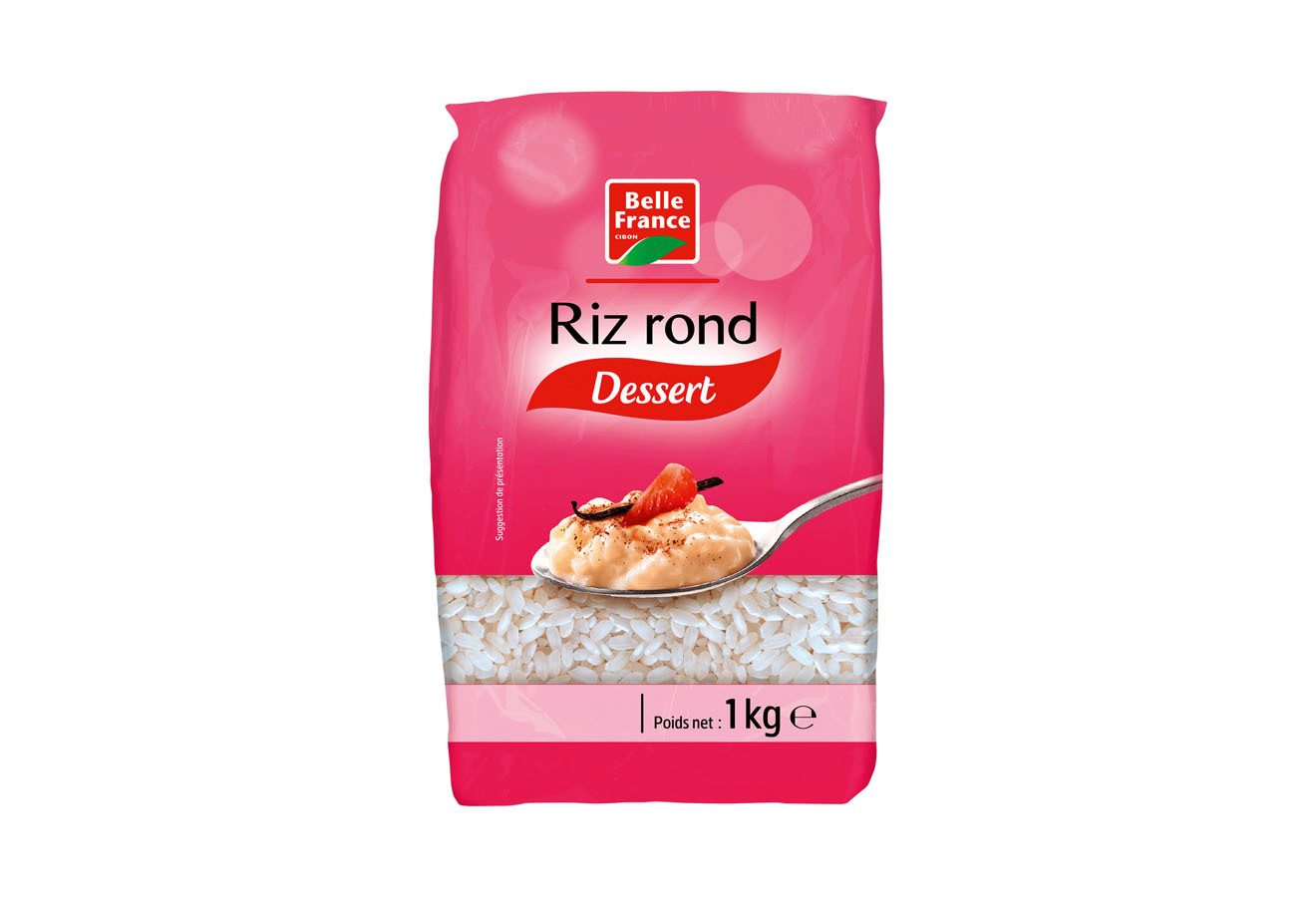 Belle France - Riz rond dessert 1kg