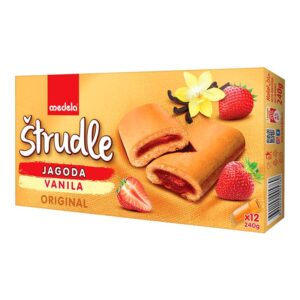 Medela Strudle - Biscuit à la fraise et vanille 240g