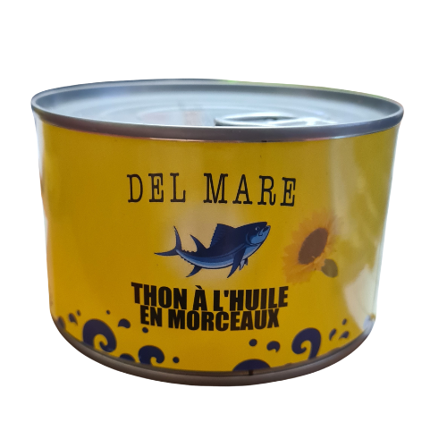 Del Mare - Thon à l'huile en morceaux 280g