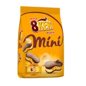 Ülker - Gâteau à la banane et chocolat x8 (162g)