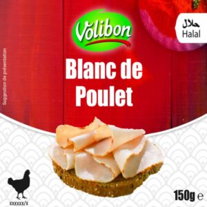 Volibon - Blanc de poulet en tranches 150g