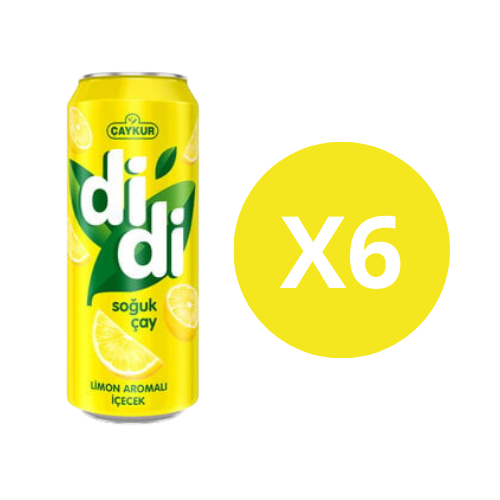 Çaykur - Didi Ice Tea Citron 6x50cl