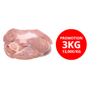 Épaule de veau - 3kg (13,00€/kg)
