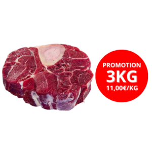 Jarret de bœuf - 3kg (11,00€/kg)