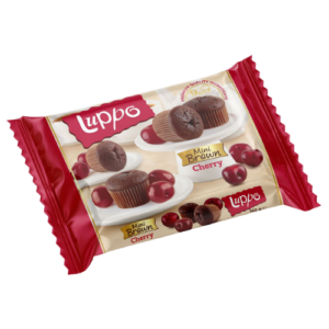 Luppo - Mini brownie à la cerise 162g
