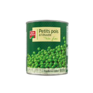 Belle France - Petits pois étuvés très fins 800g