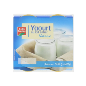 Belle France - Yaourt au lait entier nature 4x125g
