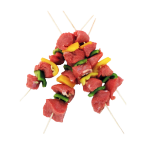 Brochette de bœuf 22,00€/kg