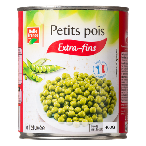 Belle France - Petits pois extra-fins 400g