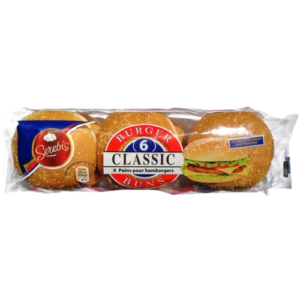 Serebis - Pains hamburger 6x50g
