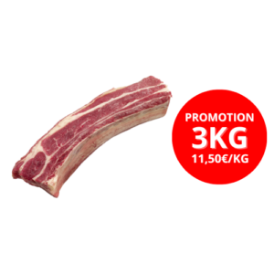 Plat-de-côtes de bœuf - 3kg (11,50€/kg)