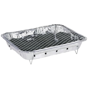 Barbecue jetable avec charbon format XXL