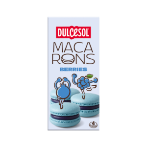 Dulcesol - Macaron aux fruits rouges 90g