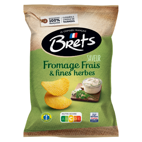 Brets - Fromage frais & fines herbes 125g