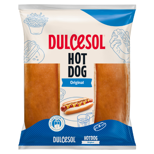 Dulcesl - Pains hot dog 6x55g 330g