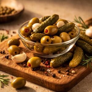 Cornichons et Olives